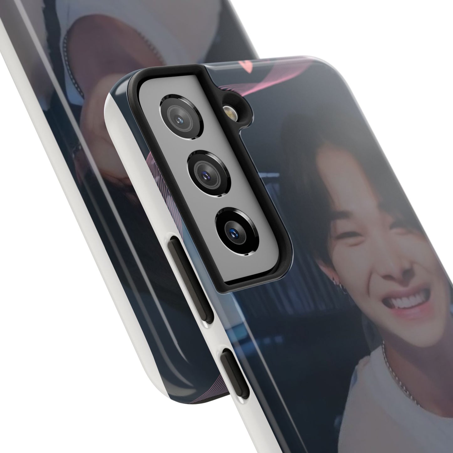 Customizable Phone Case, Cute Phone Cover, Gifts for Teens, Personalized Accessories, Trendy Phone Protection, Heart Design