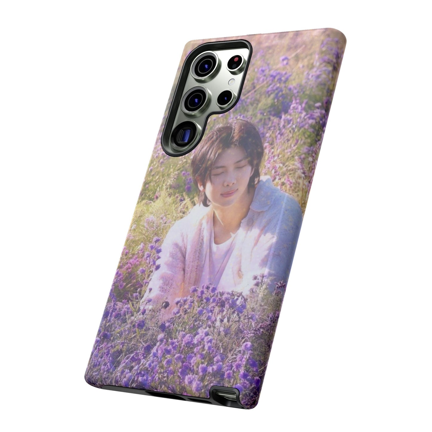 RM Floral Lavender Photo Phone Case