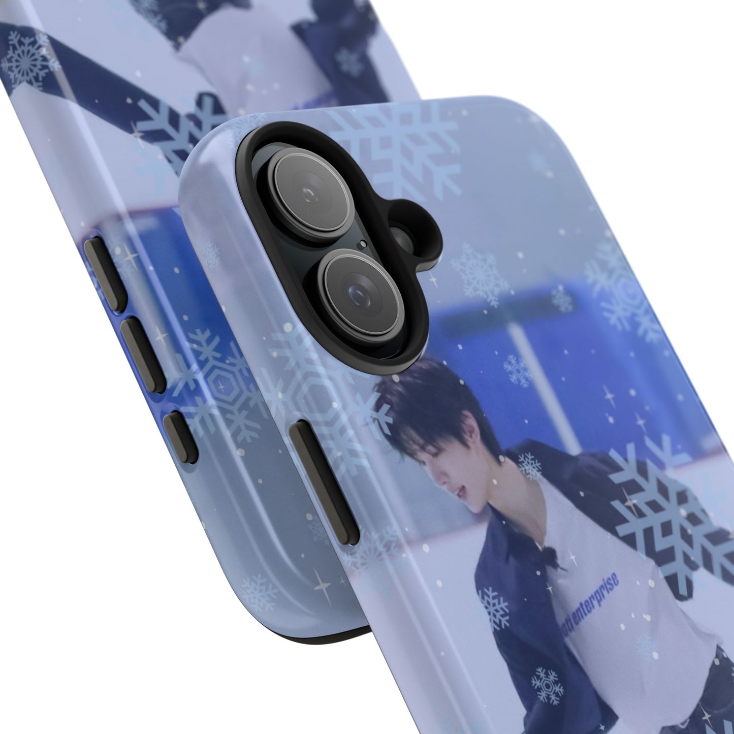 Ice Prince Tough Phone Case, Stylish Phone Protector, Winter Sports Accessory, Unique Gift for Skaters, Durable Phone Shell