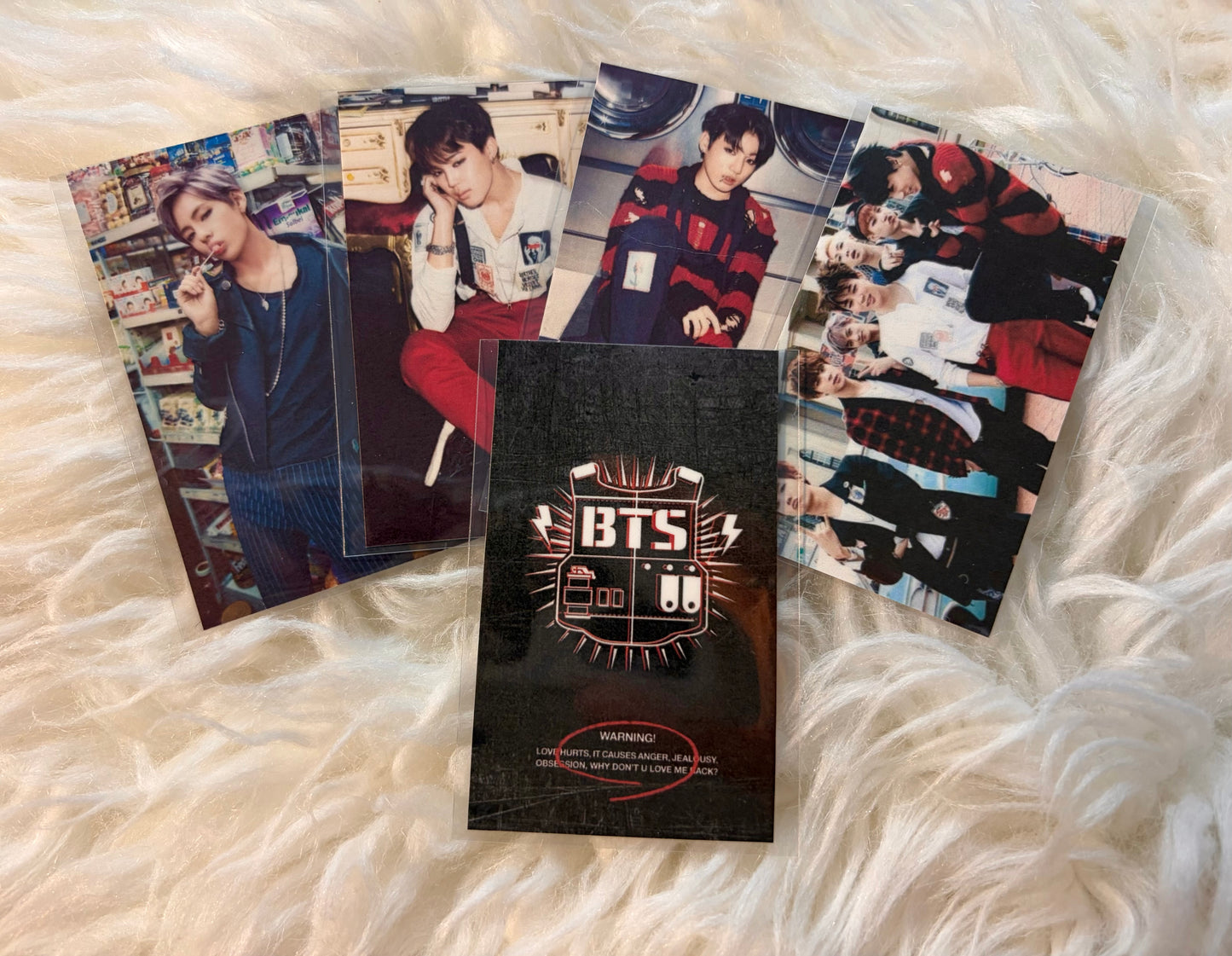 BTS War of Hormone Photocard Pac