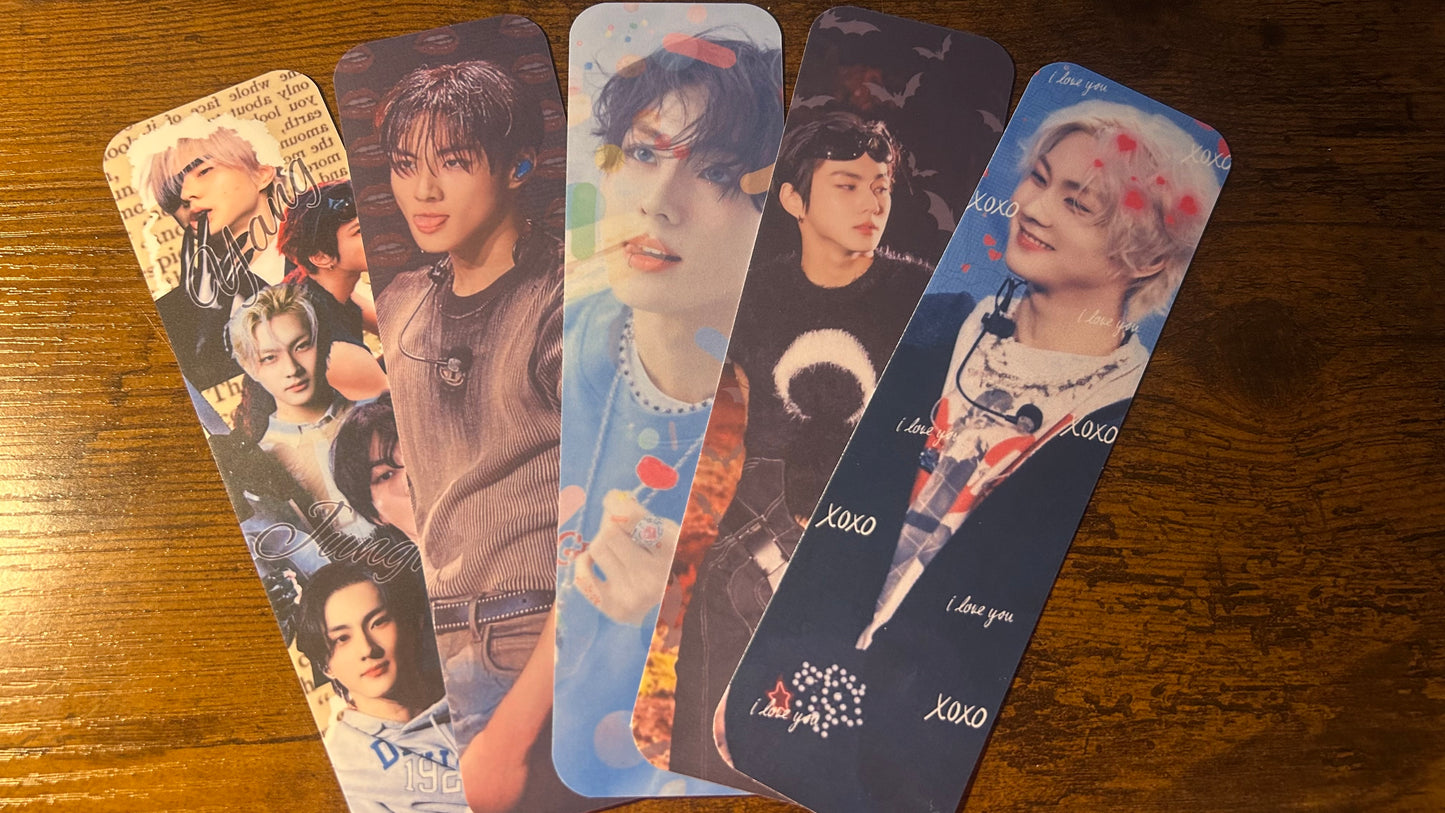 Enhypen Handmade Bookmarks - Unique Collection Featuring Multiple Designs and Images Perfect for Any Book Lover