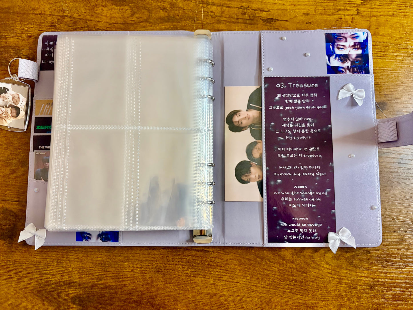 Ateez Photocard Binder